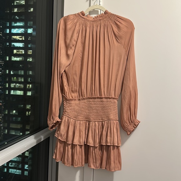 DUSTY ROSE COLOURED DRESS - SIZE SMALL - Picture 2 of 2